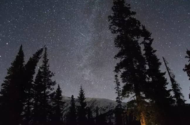 Your naked eye is the best instrument to use to see meteors - don't use binoculars or a telescope as these have narrow fields of view (Credit: Unsplash)