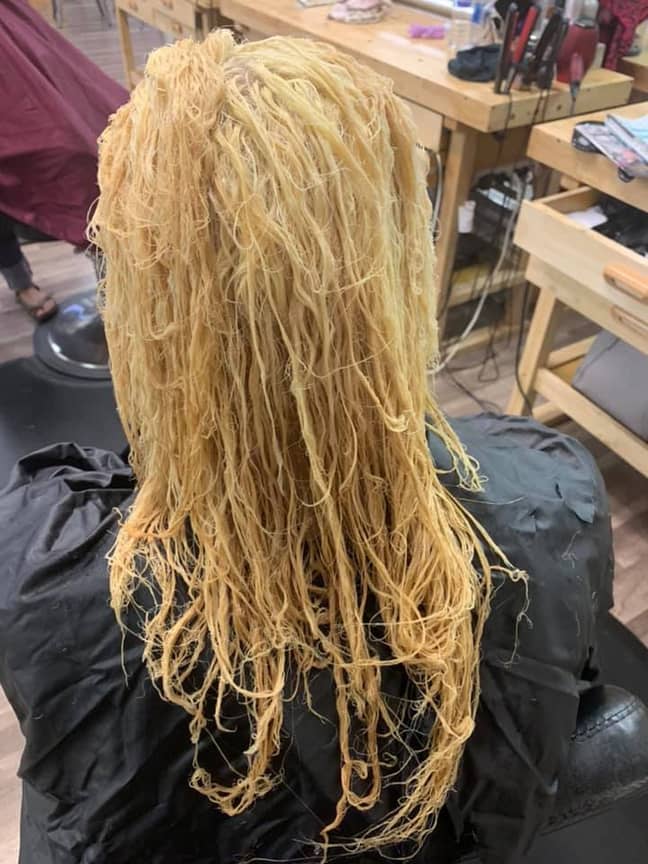 Woman Issues Urgent Warning After Her Hair 'Melted Off' During At-Home  Bleaching Disaster - Tyla