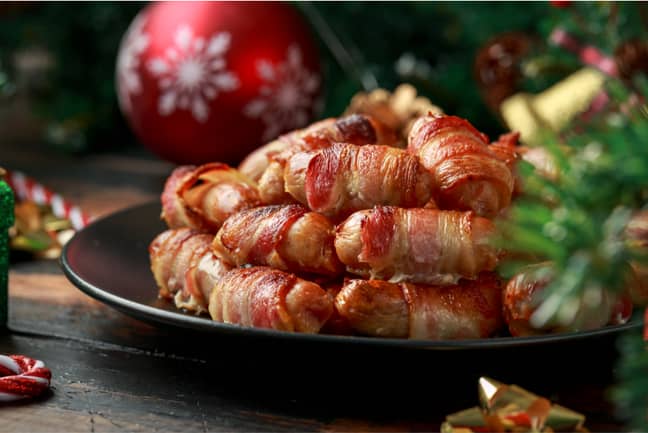 Who doesn't love pigs-in-blankets? (Credit: Shutterstock)