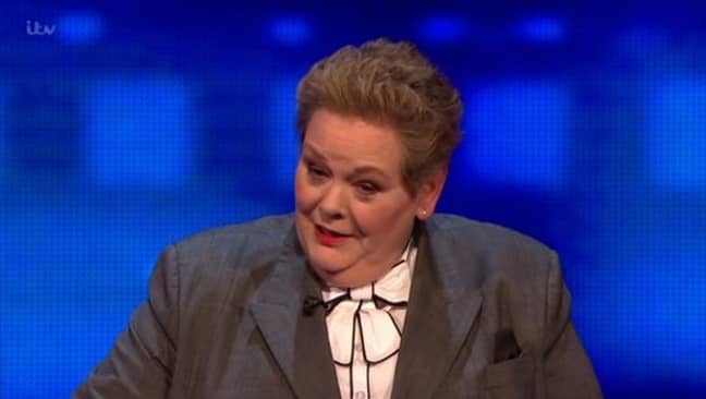 Anne disagreed with contestant Jack's plans to build a hen house. (Credit: ITV/The Chase)