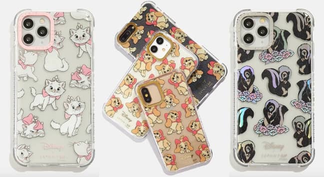 You can choose phone cases in Marie, Lady and Flower designs (Credit: Skinnydip)