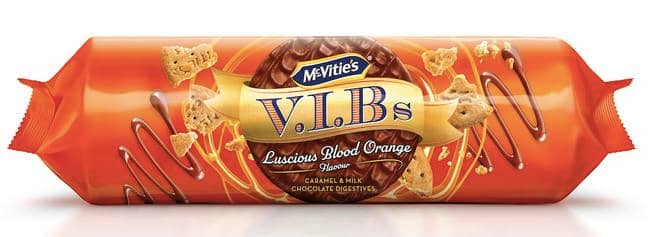 Luscious Blood Orange is part of the biscuit brand's VIB range (Credit: McVitie's)