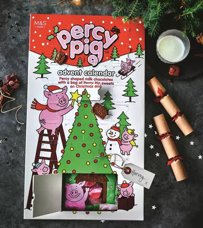 There's Percy Pig merch for every season (Credit: M&amp;S)
