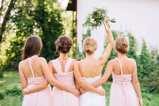 The bride's sister ditched her spot as Maid Of Honour to go on holiday (Credit: Shutterstock)