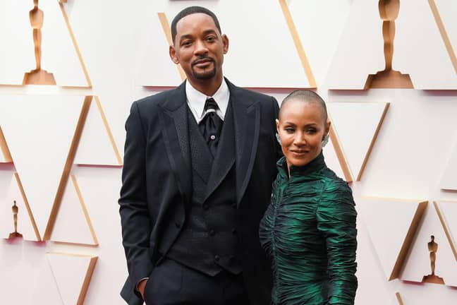 Will Smith and Jada Pinkett Smith at the Oscars. (Credit: Alamy)