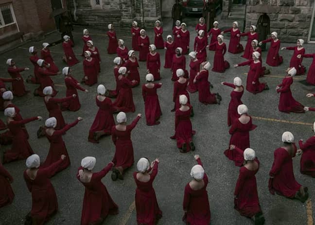 The Testaments is a sequel to The Handmaid's Tale and is set 15 years later (Credit: Hulu)
