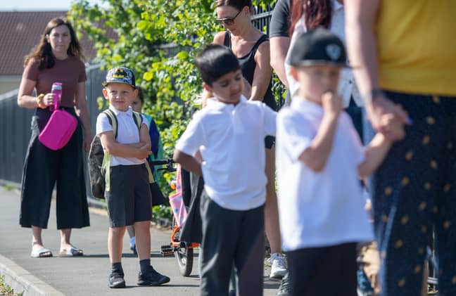 Reception, year one and year six pupils have bene welcomed back to school this week (Credit: PA)