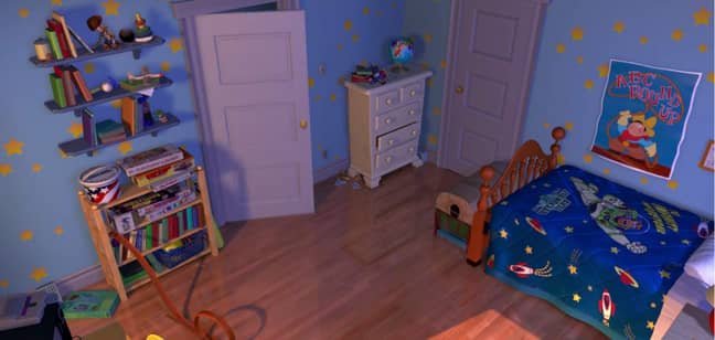 Each room will be modelled on Andy's bedroom. (Credit: Disney/Pixar)