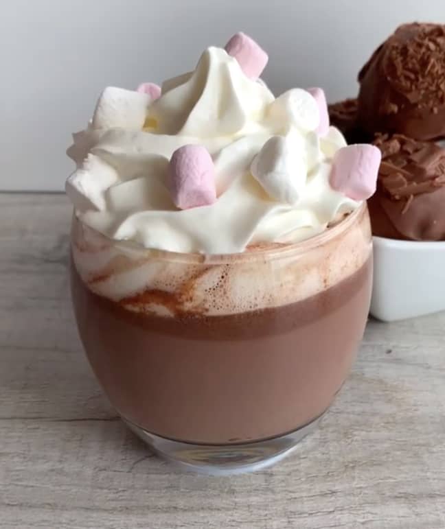 Add cream, marshmallows - or whatever topping you fancy (Credit: Eloise Head/Fitwaffle Kitchen)