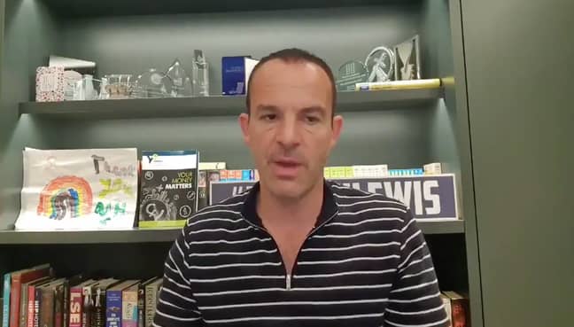 Martin Lewis offered advice to those who pay cash (Credit: Twitter/ Martin Lewis)