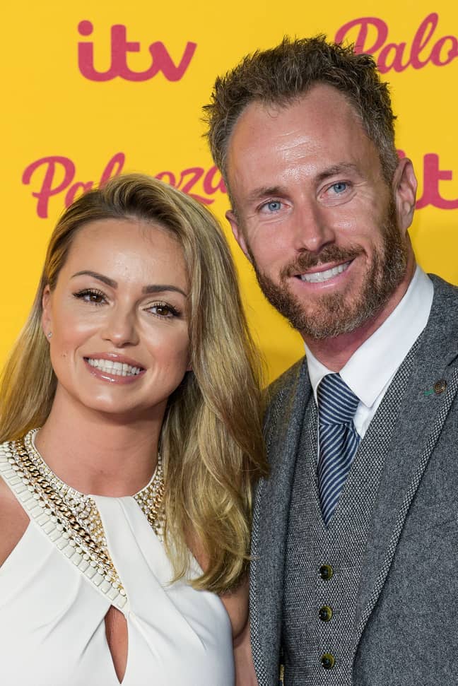 The Strictly Come Dancing couple went through IVF to have a child Credit: PA