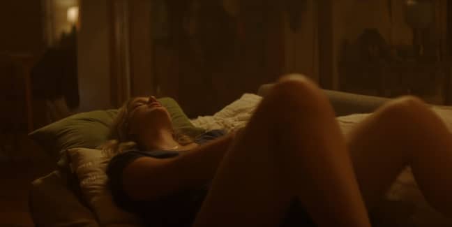 'You' features a female masturbation scene in the first episode. Credit: Netflix 