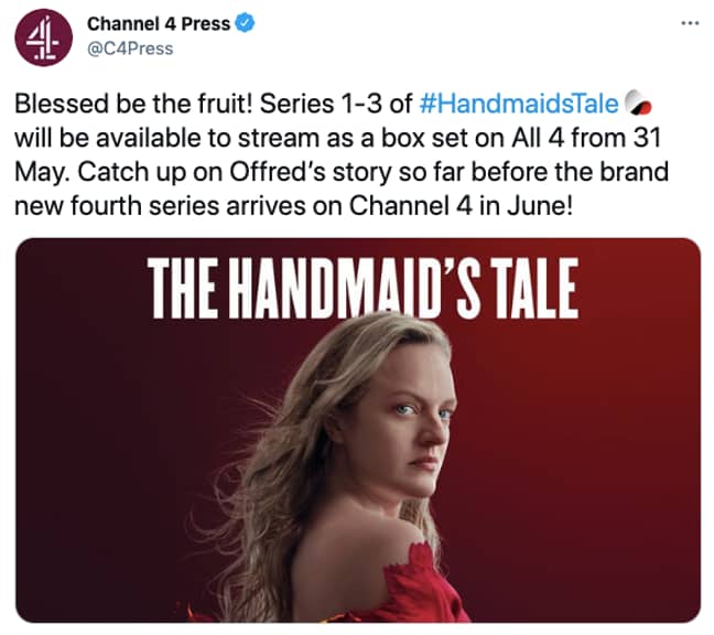 Channel 4 announced Season 4 will air in June (Credit: Twitter/Channel 4)