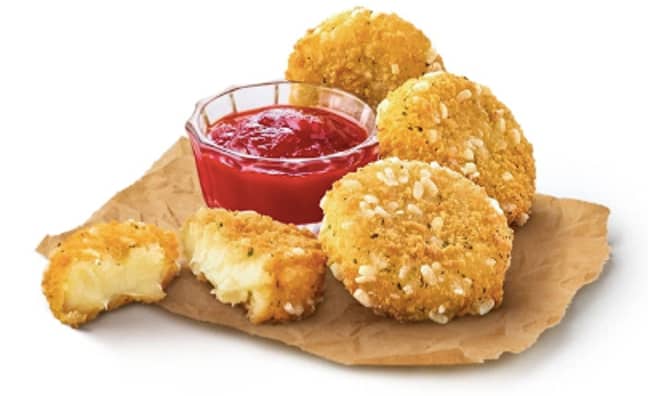 Cheese melt dippers will be free today (Credit: McDonald's)