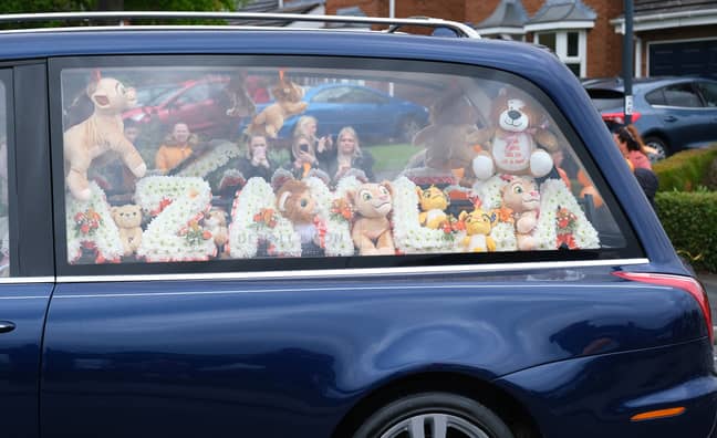 Azaylia's coffin was decorated with Lion King memorabilia (Credit: Shutterstock)