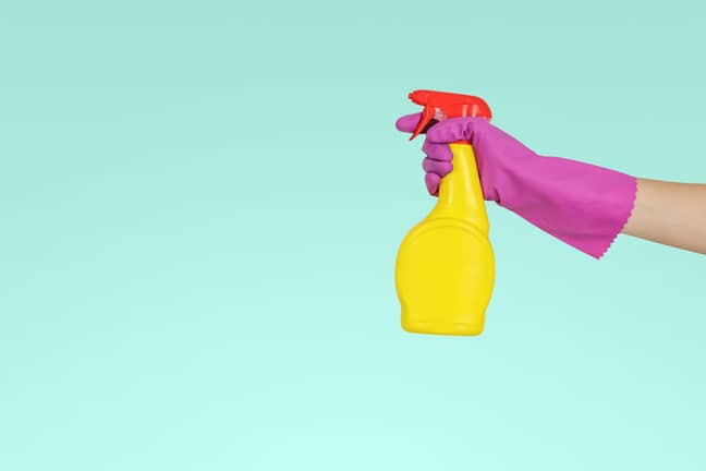 Repeated use of household disinfectants such as Dettol during lockdown may also affect the skin's natural biology (Credit: Unsplash)