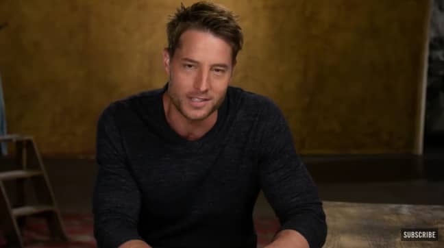 Justin Hartley talked about how hard it is for him that the show is coming to an end (Credit: NBC / YouTube - TV Promos)