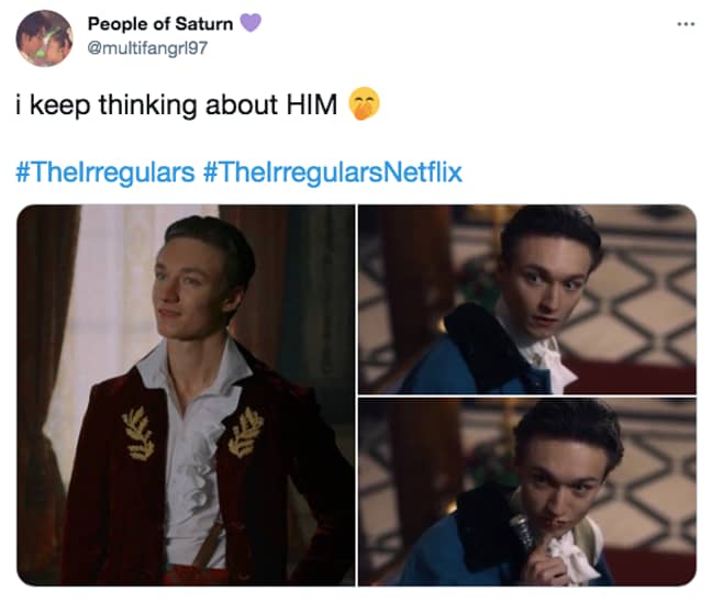 The handsome prince has caught a lot of people's eyes (Credit: Netflix)
