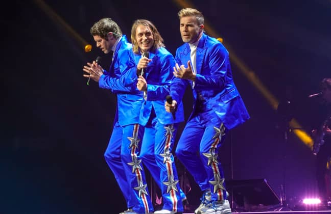 The boys have been without Robbie since 1995 (Credit: PA) 