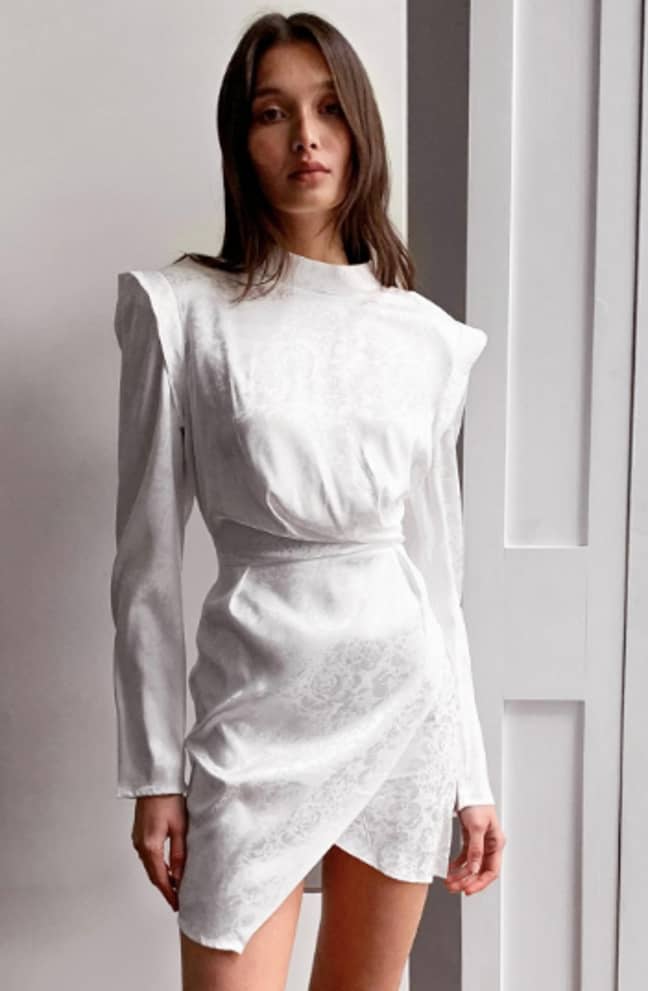 This outfit is perfect for the edgier brides (Credit: Nasty Gal)