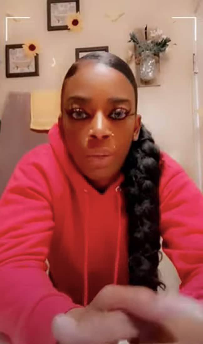 Tessica explained her hair no longer moves after using the spray (Credit: TikTok/Tessica Brown)
