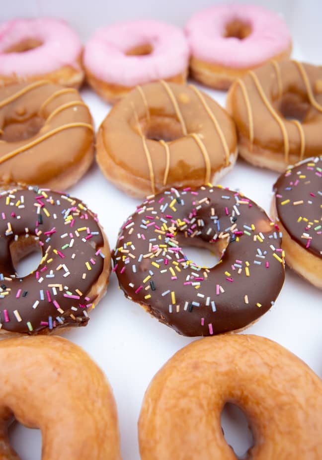 Krispy Kreme doughnuts come in a variety of delicious flavours (Credit: PA)