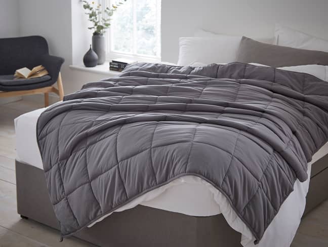 Designed by experienced sleep experts, the blanket eases stress and anxiety (Credit: Silentnight)