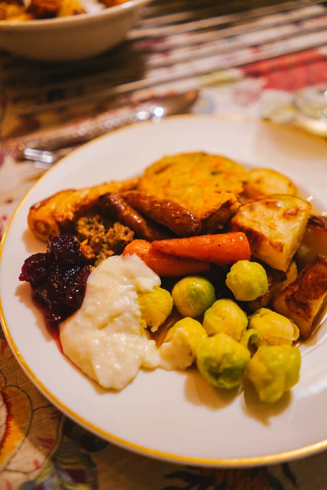 Leftover Christmas dinner can be dangerous for pets, say experts (Credit: Unsplash)