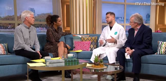 This Morning viewers had plenty of praise for the Love Island star. (Credit: ITV/This Morning)