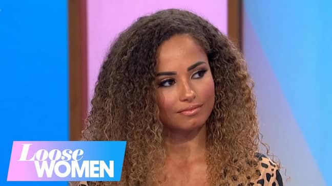 Love Island winner Amber opened up on her split from Greg on Loose Women this week