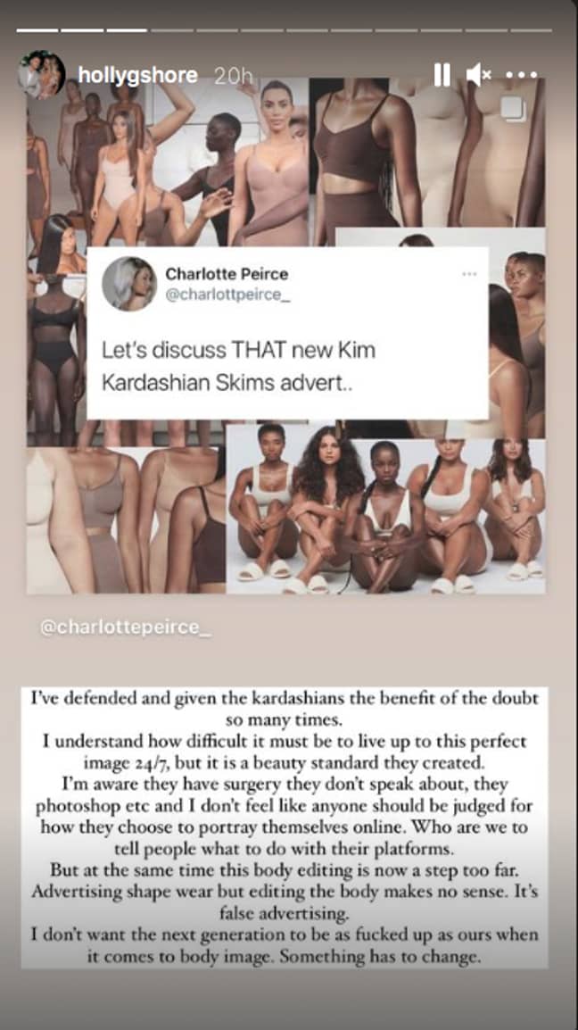 Holly Hagan also criticised Kim (Credit: Instagram - hollygshore)
