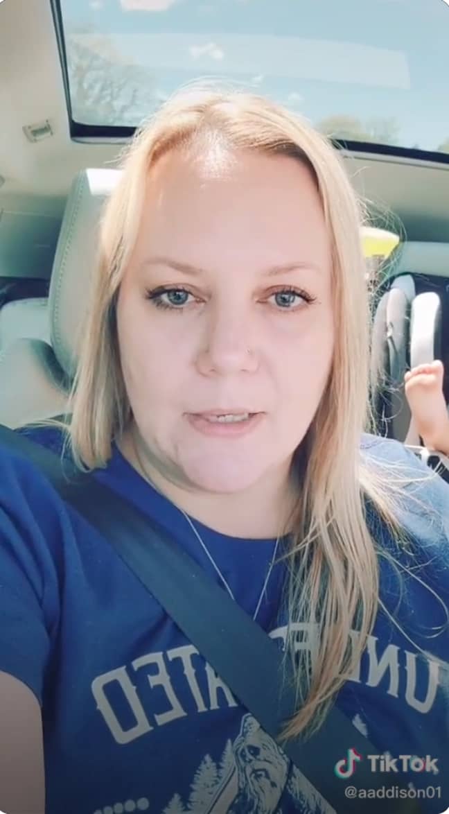 Aadison01 was married to her ex-partner for 10 years (Credit: TikTok)