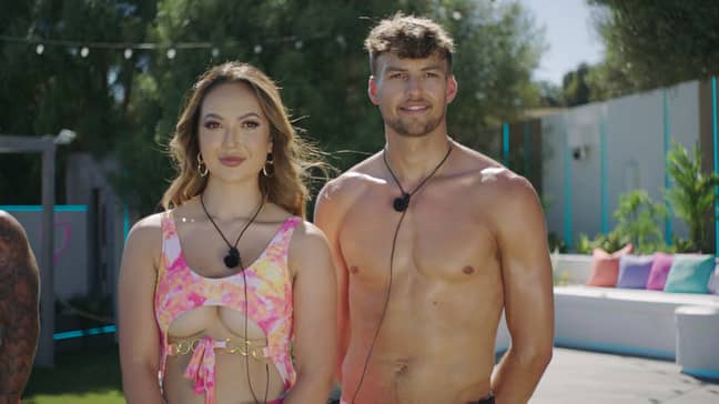 Hugo ended up coupled up with Sharon (Credit: ITV)