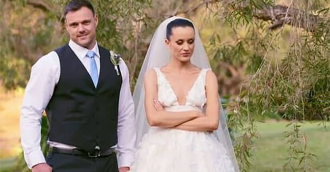 Ines and Bronson were paired together during the show (Credit: Channel Nine)