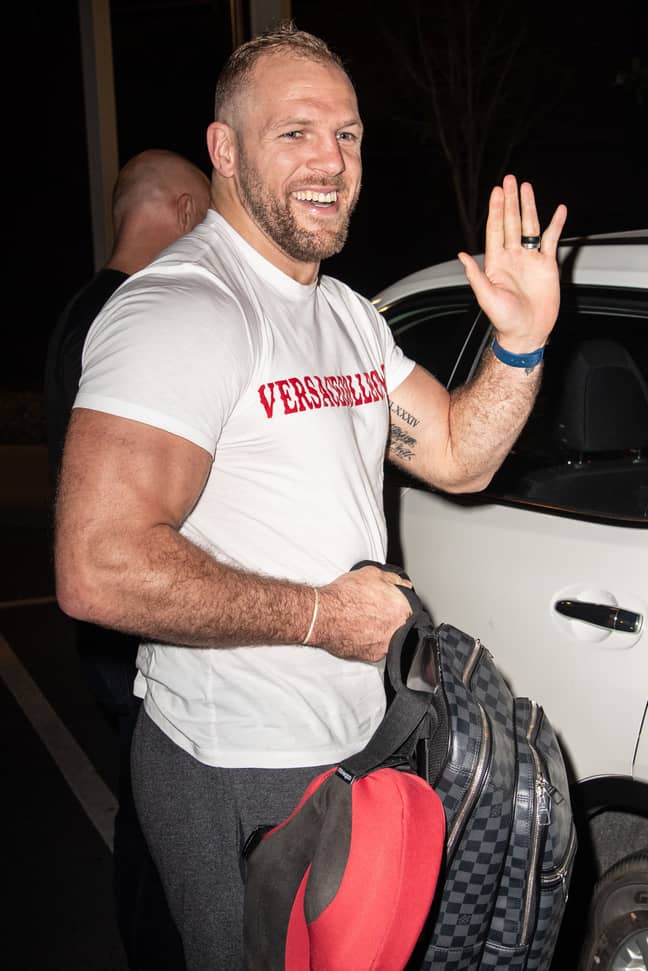 Former England Rugby player James Haskell has landed in Brisbane. (Credit: James Gourley//ITV/Shutterstock)