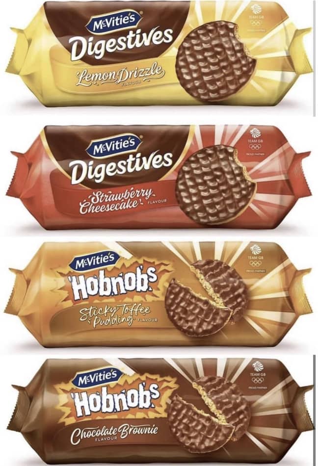 McVitie's is bringing out four new flavours of biscuits (Credit: McVitie's)