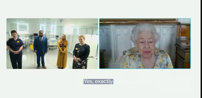 The Queen opened up on her symptoms (Credit: The Royal Family/Twitter)