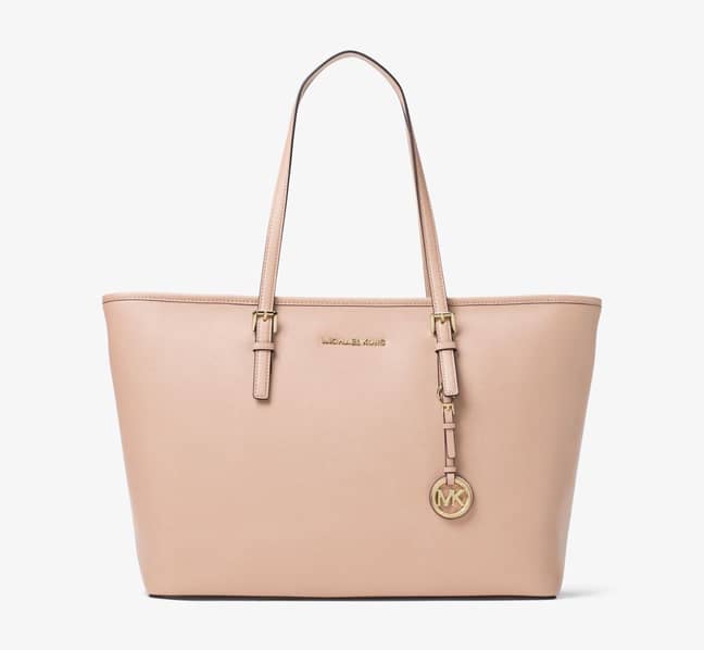 Kors' iconic Saffiano Leather Top-Zip Tote Bag is also on sale (Credit: Michael Kors)