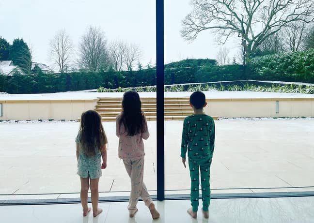 Christine shares twins Penelope and Leo, 7 and four-year-old Felicity with her husband Paddy (Credit: Christine McGuinness / Instagram)