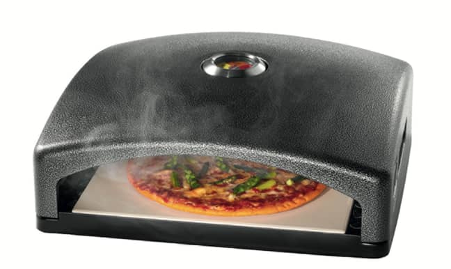 The barbecue pizza oven also doubles up as a bread maker (Credit: Lidl)