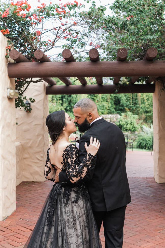 The couple said the shoot was a form of 'self love' (Credit: Angela Vajello Photography)