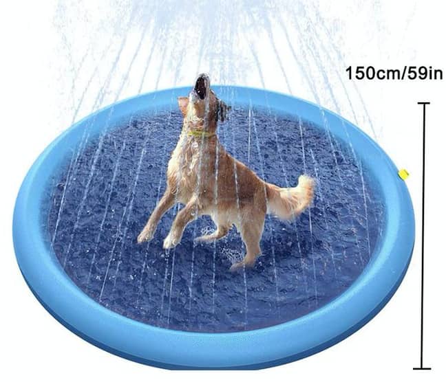 The splash mat is big enough for any dog (Credit: Big Ralph)