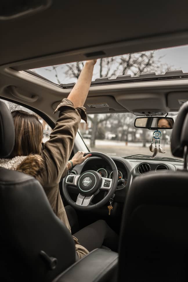 It was revealed that motorists could face being fined £5,000 for playing loud music or singing while on the road. (Credit: Pexels)