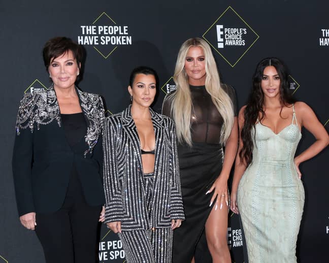 Kris Jenner, Kourtney Kardashian, Khloe Kardashian and Kim Kardashian ' Credit: PA 