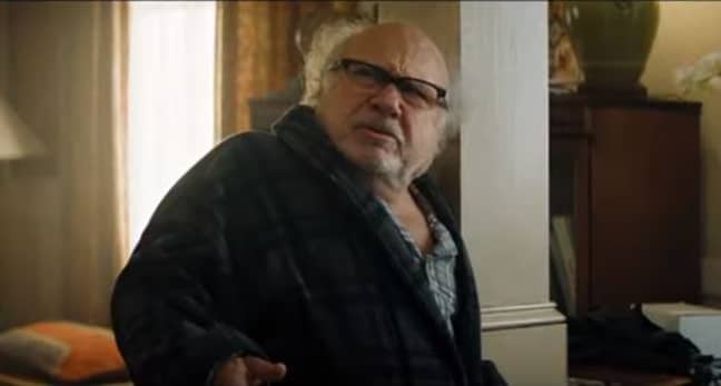 Danny DeVito will play Eddie Gilpin, the grandfather of Alex's character Spencer. (Credit: Sony Pictures)