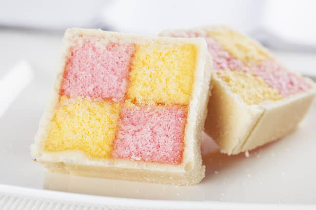 The Biscoff Battenberg is a take on the marzipan coated classic (Credit: Shutterstock) 