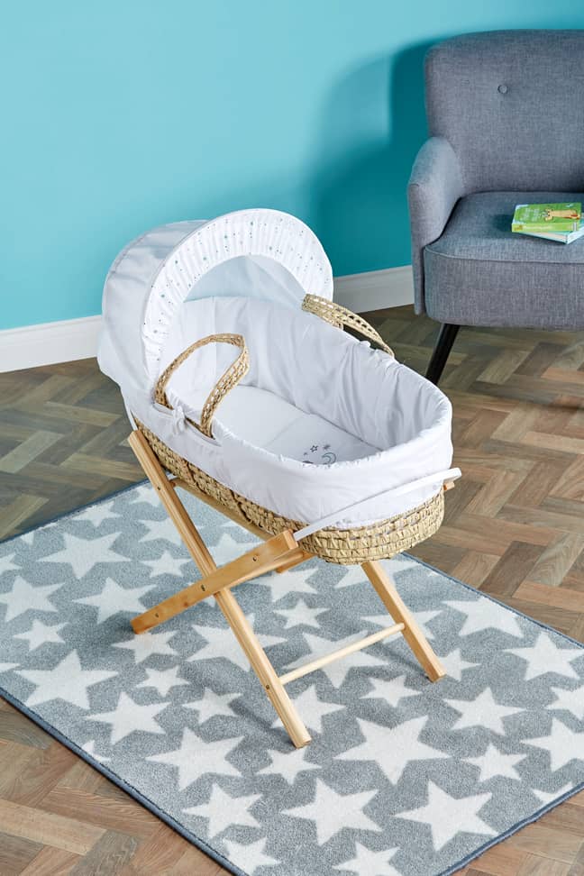 The moses basket is priced at £29.99 (Credit: Aldi)