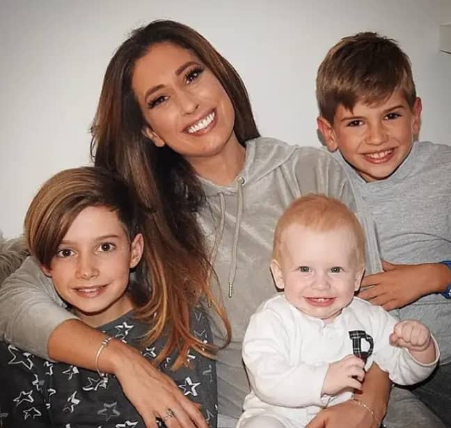 Stacey is proud mum to three children and is considering her surname options (Credit: Instagram - staceysolomon)