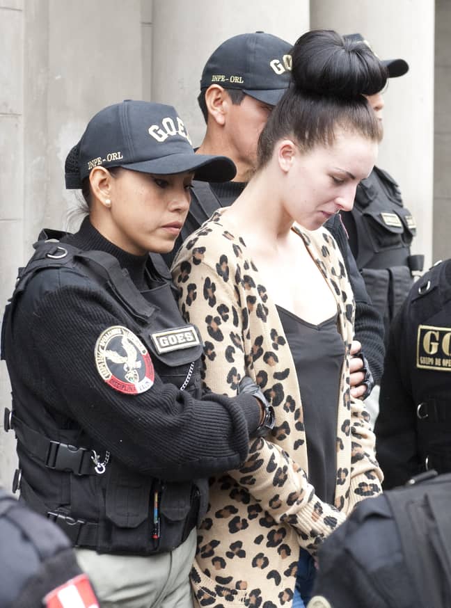 Michaella was arrested at the airport in Lima in 2013 (Credit: Shutterstock)