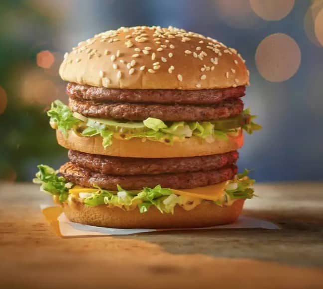 The Double Big Mac is available now (Credit: McDonald's)